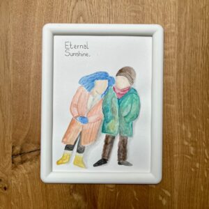 Eternal Sunshine – Acquerello con cornice personalizzabile
