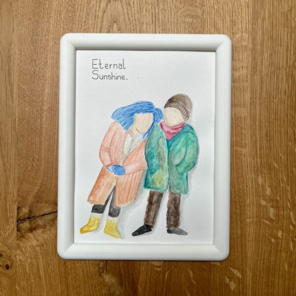 Eternal Sunshine – Acquerello con cornice personalizzabile
