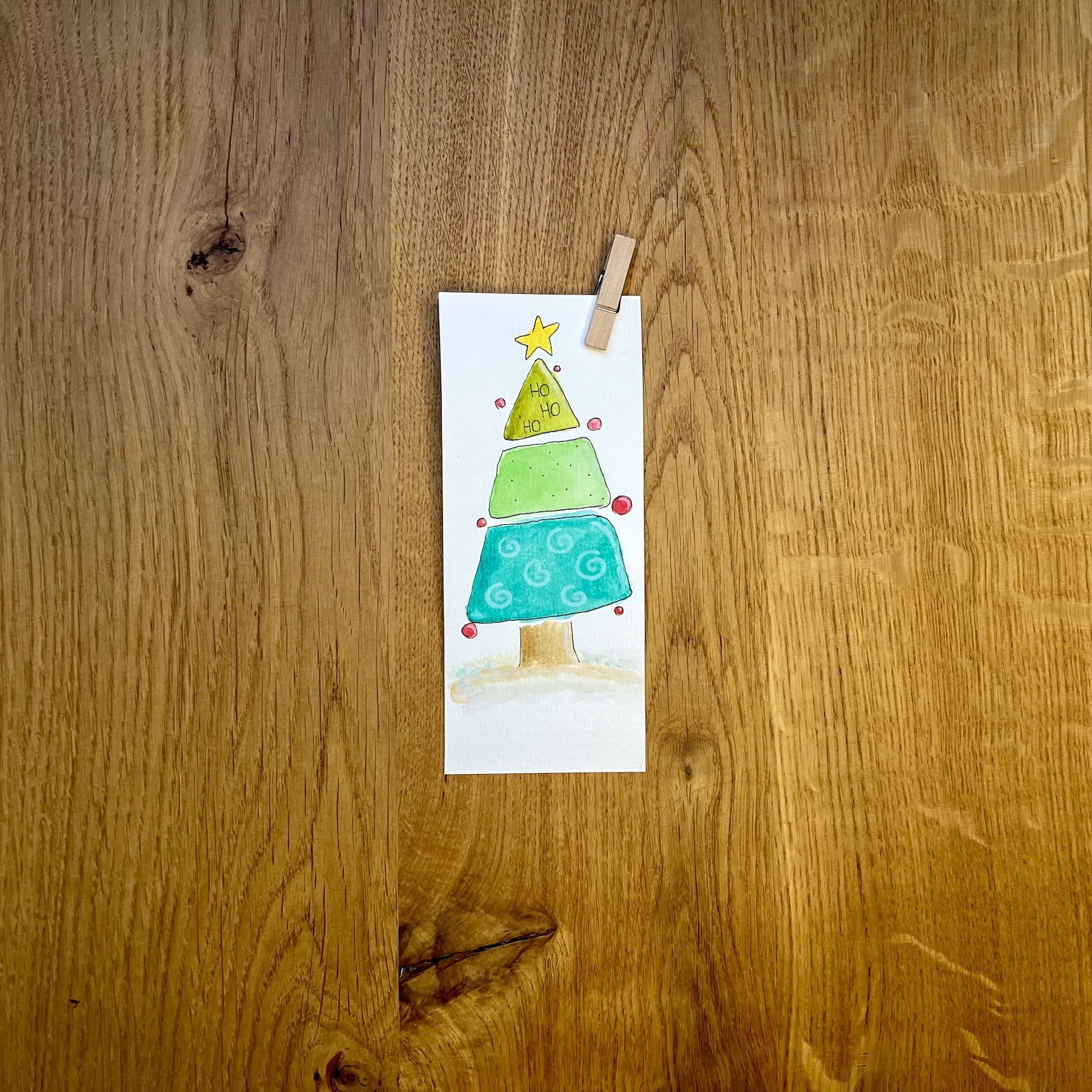 Albero di Natale – Biglietto di Natale