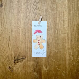 Biglietto Natalizio – Omino Pan di Zenzero